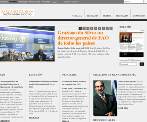 fao2011.com: Biografía | Graziano Da Silva
Graziano Da Silva - Candidato a Director Regional FAO