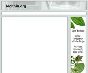 lecithin.org: lecithin.org
 