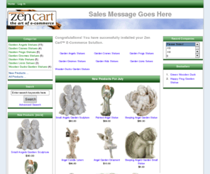 outdoorscomfort.com: Zen Cart!, The Art of E-commerce
Zen Cart! :  - Garden Gnomes Statues Garden Angels Statues Garden Frogs Statues Garden Lions Satues Garden Kids Statues Garden Cranes Statues Wooden Ducks Garden Statues ecommerce, open source, shop, online shopping