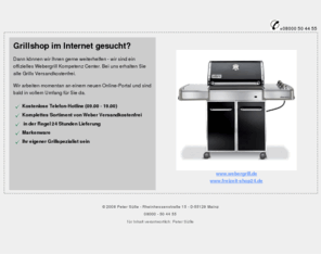 weber-original.net: Internet Grillshop - Onlineshop für Grills
Onlineportal und Onlineshop für Grills