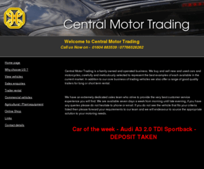 central-motors.co.uk: Central Motor Trading - Home page
Welcome to Central Motor Trading