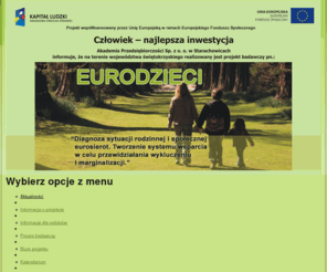 eurodzieci.pl: Informacje o projekcie | EURODZIECI.PL
