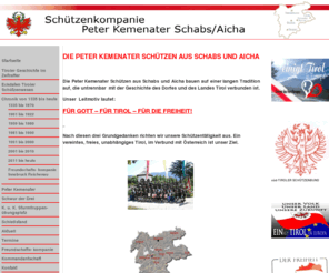 kemenaterschuetzen.com: Peter Kemenater Schützen Natz Schabs
