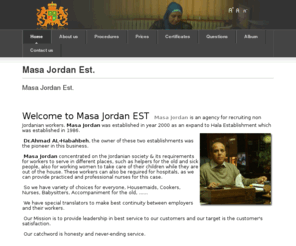 masajo.com: Masa Jordan Est.
Joomla! - the dynamic portal engine and content management system