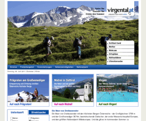 matrei.at: Virgental - die Ferienregion in Osttirol
Virgental - die Ferienregion in Osttirol