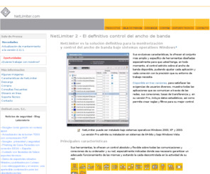 netlimiter.es: NetLimiter
NetLimiter es la herramienta que le permite optimizar el tráfico de datos en su red y con Internet