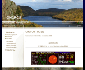 oh1fcu.com: OH1FCU - OH1FCU | OG1W
Radioamateur station