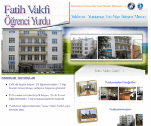 fatihvakfi.org: Fatih Vakfı Öğrenci Yurdu - TRABZON
Fatih Vakfı Öğrenci Yurdu, Fatih Vakfı, Öğrenci Yurdu, Trabzon Fatih Vakfı Öğrenci Yurdu