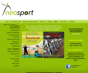 neosport.cl: Neosport: Gimnasio en Peñalolen / Inicio
