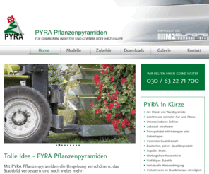 pyra.org: PYRA Pflanzenpyramiden: Für Kommunen, Industrie und Gewerbe oder ihr Zuhause
Pyra Pflanzenpyramiden aus Stahl