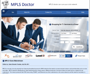 mplsdoctor.com: MPLS Doctor Main Page
MPLS sourcing and brokering