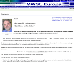 mwst-eu.net: Mehrwertsteuer (mwst) Umsatzsteuer (ust) Rückerstattung
 Titel 