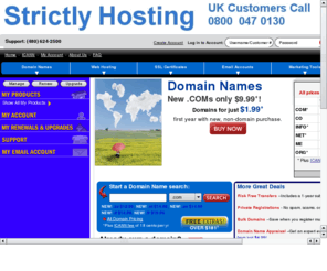strictly-hosting.com: STRICTLY HOSTING
Strictly Hosting - Internet Radio,Media Streaming,Coldfusion Hosting, MYSQL,PHP,PGP,Linux-Apache and NT Hosting. UK web hosting