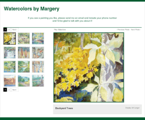 watercolorsbymargery.com: Art by Marge
Watercolors by Margery Silverton.