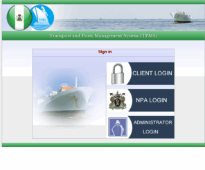 ctn-nigeria.com: Transport and Port Management System - TPMS
