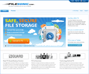 filesonic.com: FileSonic, fast and easy file storage.
