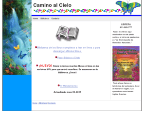 caminoalcielo.com: Camino al Cielo
Spanish Books to read and download