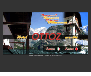 hotelottoz.com: Hotel OTTOZ meublé --- Courmayeur Hotel Ottoz Hotel Courmayeur Hotel Courmayeur
Hotel Ottoz Profilo dell'albergo a tre stelle, galleria fotografica, tariffe, informazioni e contatti.