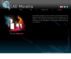 ladmorelia.com: Lad Morelia
En esta página encontrarás información de LAD Morelia e información sobre el tercer congreso LAD