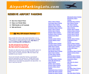 newenglandairportparking.com: Airport Parking For Airports Nationwide and Beyond
Find the lowest airport parking rates worldwide at AirportParkingLots.com.