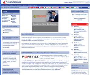 computerlinks.com: COMPUTERLINKS US Homepage
COMPUTERLINKS is a leading distributor of IT security, providing North American resellers with supported solutions from world-leading security manufacturers.