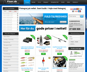 fluer.dk: Fiskegrej – Køb fiskegrej og fluer til fluefiskeri og på nettet
Køb fiskegrej på nettet – På Fluer.dk finder du alt i fluer til fluefiskeri og fiskegrej til spinne fiskeri og havfiskeri. Klik her og se de lave priser på vores kvalitets fiskegrej på nettet.Hos www.fluer.dk er vi altid klar til at hjælpe dig online eller pr tlf. når du skal købe nyt fiskegrej.