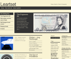 leartset.com: Leartset | Design, Graphics, Posters & Typography
Design, Graphics, Posters & Typography