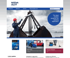 nilfiskalto.com: Nilfisk-ALTO - Pressure washers, Vacuum cleaners, Scrubber dryers, Sweepers, Carpet extractors, Steam cleaners - Nilfisk-ALTO
Why compromise