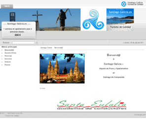 santiagogalicia.es: Bienvenid@
Santiago Galicia .:. Su Portal Inmobiliario en Santiago de Compostela :: Alquiler de Casas, pisos, apartamentos,... para su estancia en Santiago de Compostela.