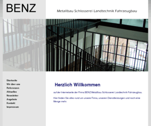 benz-metallbau.com: Benz Metallbau Schlosserei Landtechnik Fahrzeugbau Sulzburg-Laufen
Benz Metallbau Schlosserei Landtechnik Fahrzeugbau Sulzburg-Laufen