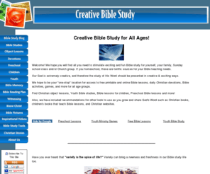 Creativebiblestudy.com: Creative Bible Study For All Ages