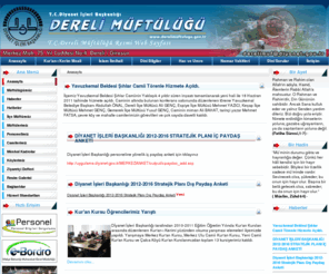 derelimuftulugu.gov.tr: T.C.Dereli Müftülüğü Resmi Web Sayfası
T.C.Dereli Müftülüğü Resmi Web Sayfası