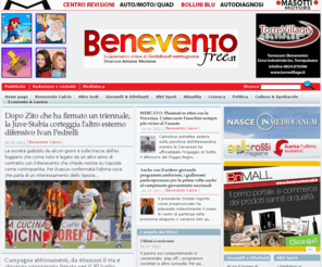 giallorossifreemagazine.it: BENEVENTOFREE.it - Quotidiano sportivo online di Benevento Calcio Attualità Cronaca Spettacoli
BENEVENTOFREE.it: quotidiano sportivo online di Benevento, direttore Antonio Martone. Notizie news sul Benevento Calcio, notizie dalle altre sedi del Campionato di Prima Divisione, attualità cronaca e spettacoli a Benevento e nel Sannio