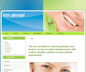 itmdental.com: Home
itmdental - Dental Laboratory of choice