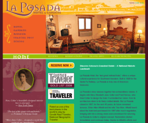 laposada.org: La Posada Hotel: Arizona's grandest estate - a National Historic Landmark
