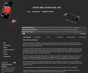 nok5800.com: Nokia 5800 XpressMusic, Navigation Edition
Mobile phone Nokia 5800, applications, games, guide, themes