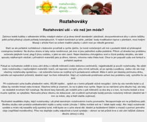 roztahovak.cz: Roztahovák.cz - roztahováky - roztahování uší
