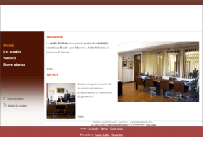 studiobaldotto.com: Studio Baldotto srl - Consulenza Amministrativa, Fiscale e Tributaria - Valdobbiadene - Visual Site
Studio Baldotto srl offre Consulenza Amministrativa, Fiscale e Tributaria a Valdobbiadene 