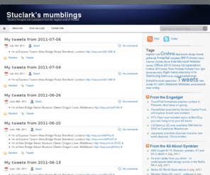 stuclark.net: Stuclark's mumblings
