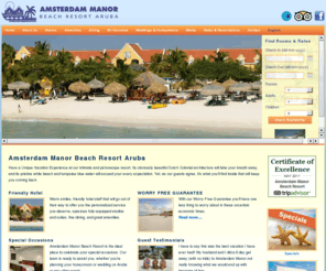 amsterdammanor.com: Aruba Beach Resort & Hotel | Amsterdam Manor Beach Resort
Amsterdam Manor, Aruba's intimate beach resort & picturesque wedding destination, featuring luxurious Aruba hotel suites, fine dining, & breathtaking views.