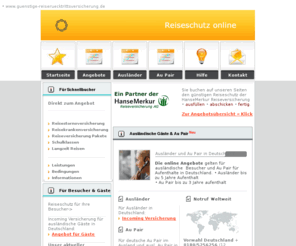 guenstige-reiseruecktrittsversicherung.de: » Guenstige Reiserücktrittsversicherung: ab 6€ online buchen
Reiseversicherungen können online gebucht werden. Der Versicherer ist die HanseMerkur Reiseversicherung AG.