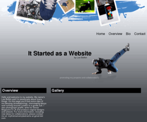 itstartedasawebsite.com: It Started as a Website
Lee Bofkins Website