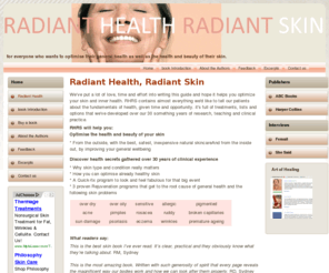 radianthealthradiantskin.com: Fresh
Radiant Health, Radiant Skin