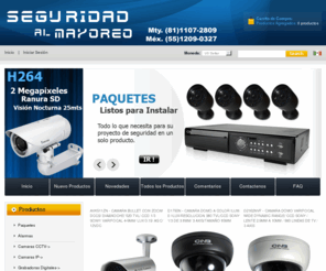 seguridadalmayoreo.com: Camaras Seguridad, CCTV, IP, DVR, Alarmas Inalambrica, Conmutador
Kit Paquetes Camaras Seguridad, Alarmas, Conmutadores Camaras IP, Camaras CCTV, Camaras PTZ, Grabadoras Digitales, Circuitos Cerrados, Video Vigilancia