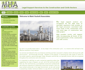 mha-legalsupport.com: MHA-LegalSupport
Mark Hackett Associates LLP, Legal Support To The Construction & Civils Industry