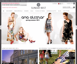 sundaybestonline.co.uk: Womens Designer Clothes - Oska, Great Plains, Ladies Barbour Jackets
Sunday Best is a leading UK shop for Womens Designer Clothes. Stocking a great variety of brands including Ted Baker, Oska, Great Plains, Barbour & many more