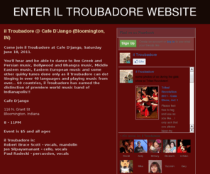 troubadore.com: il Troubadore
Home to Indianapolis' 16th Century Rock Band...