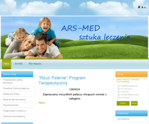 ars-med.pl: Witamy na stronie startowej
Niepubliczny Zakład Opieki Zdrowotnej Ars-Med s.c.