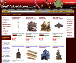 bestvaluestores.com: BestValueStores.com - Unique products for demanding customers!
Specialty Merchandise Wholesalers, fine decors, home decors, office decoration, decorative figures, decoration, home fixtures.
