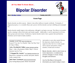 bipolar-disorder-facts.com: Bipolar Disorder Information
Bipolar Disorder Facts.